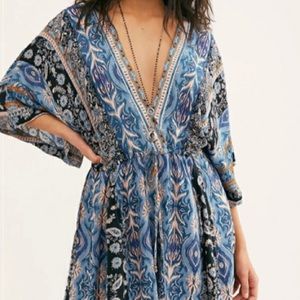 NWOT free people mixed emotions romper